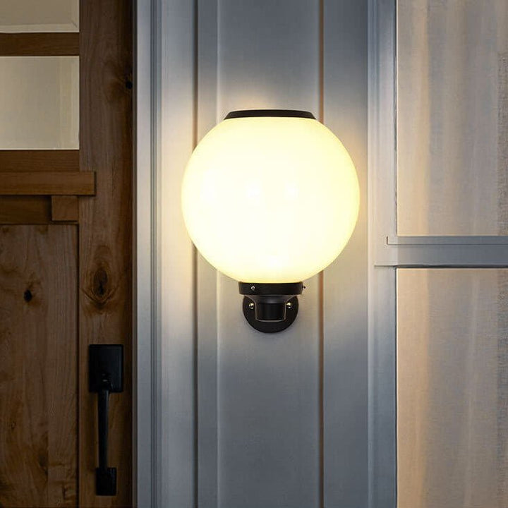 Wodoodporna lampa ścienna na energię słoneczną do użytku zewnętrznego