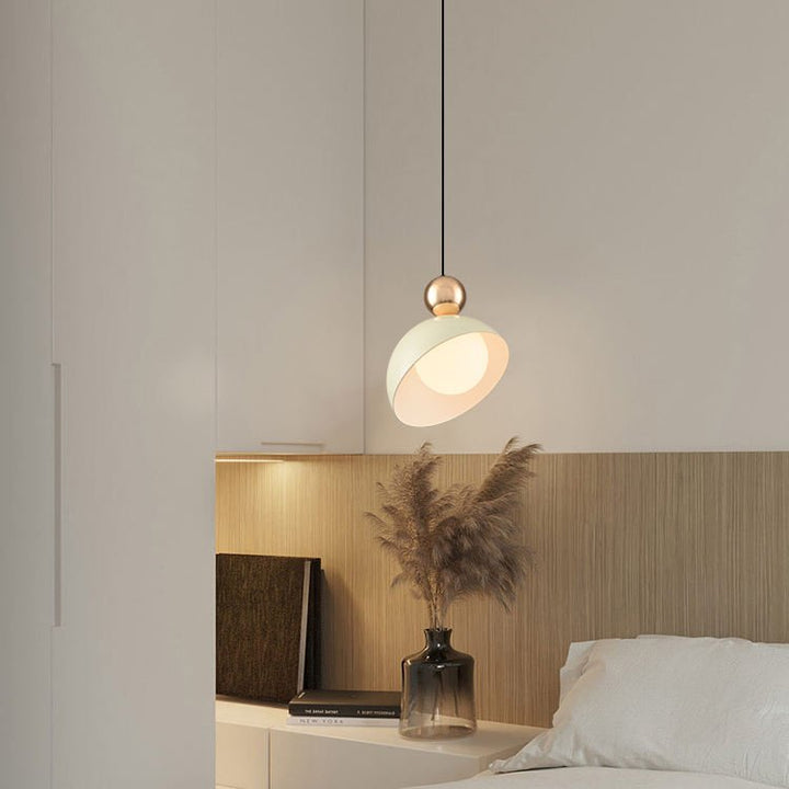 Designerska regulowana lampa wisząca – metalowa lampa sufitowa