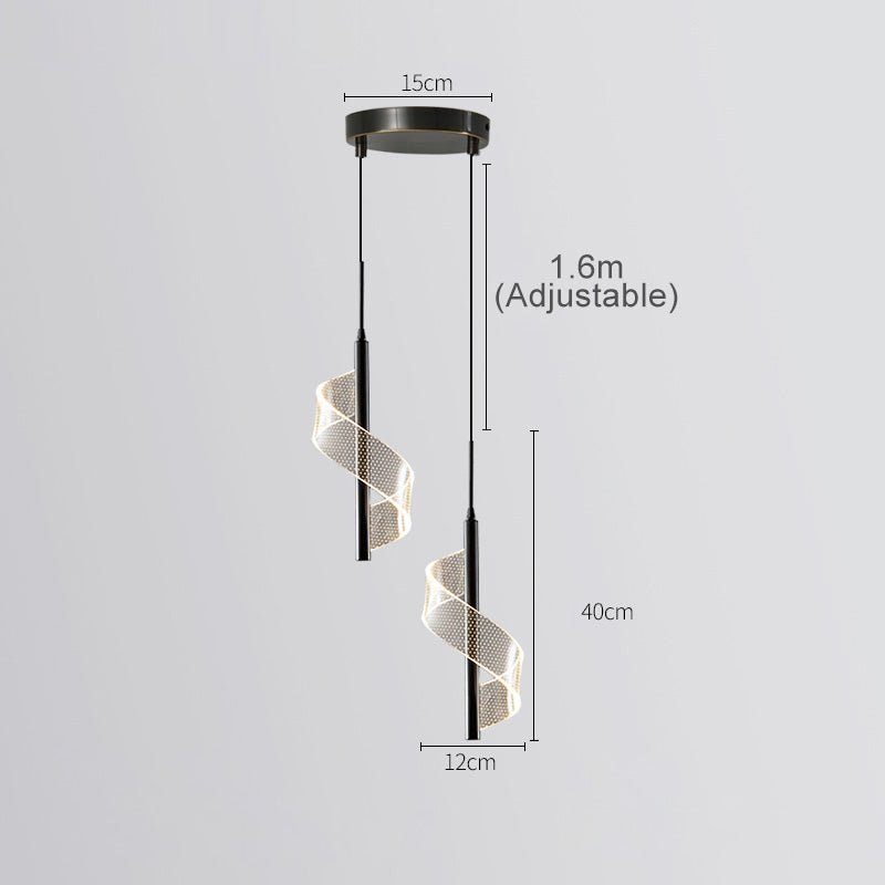 Nowoczesne stylowe lampy LED wiszące