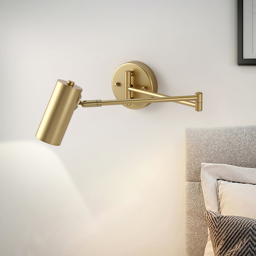 Lampa ścienna z ruchomym ramieniem